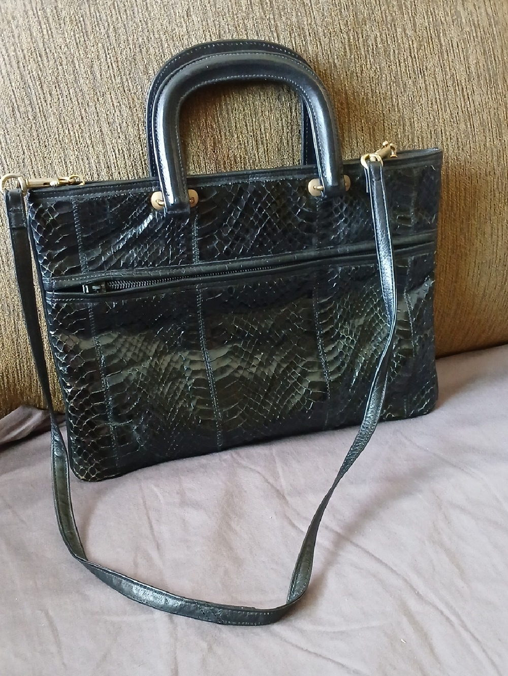 Vintage Palizzio Snakeskin Purse